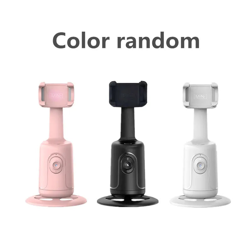 Soporte Inteligente 360° con Seguimiento Facial Automático para Celular