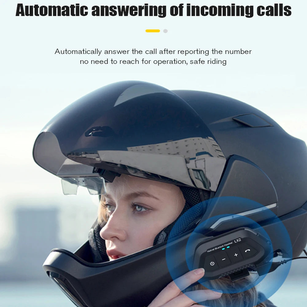 Motorcycle Helmet Bluetooth Headset