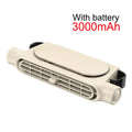 Large 3000Mah Car Cooling Fan for Backseat 3 Speeds Portable Car Seat Headrest Fan Electric Car Seat Fan for Mini Car RV Sedans
