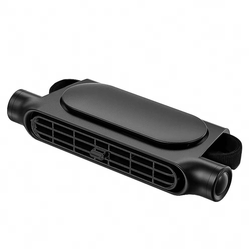 Large 3000Mah Car Cooling Fan for Backseat 3 Speeds Portable Car Seat Headrest Fan Electric Car Seat Fan for Mini Car RV Sedans