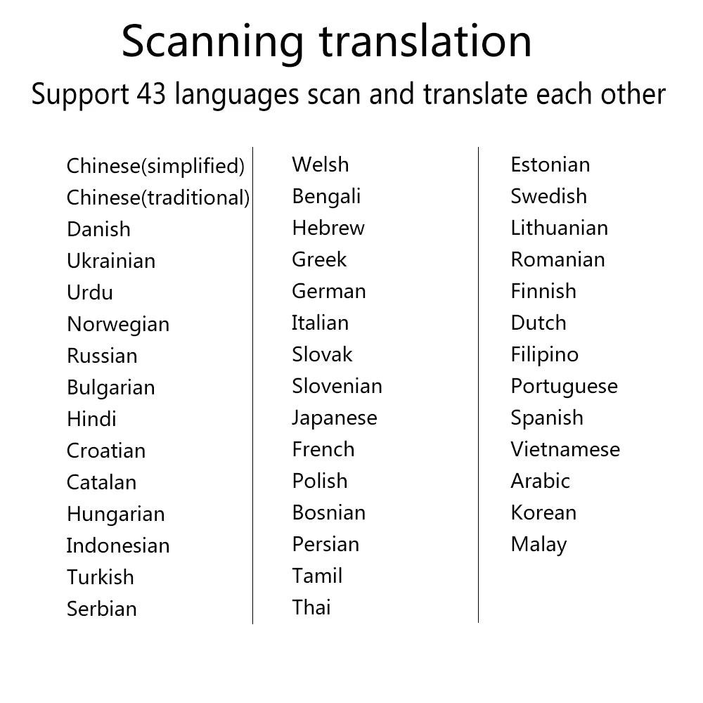Lápiz Traductor Inteligente con IA | AI Smart Translator Pen – Voz, Escáner y Traducción Multilingüe
